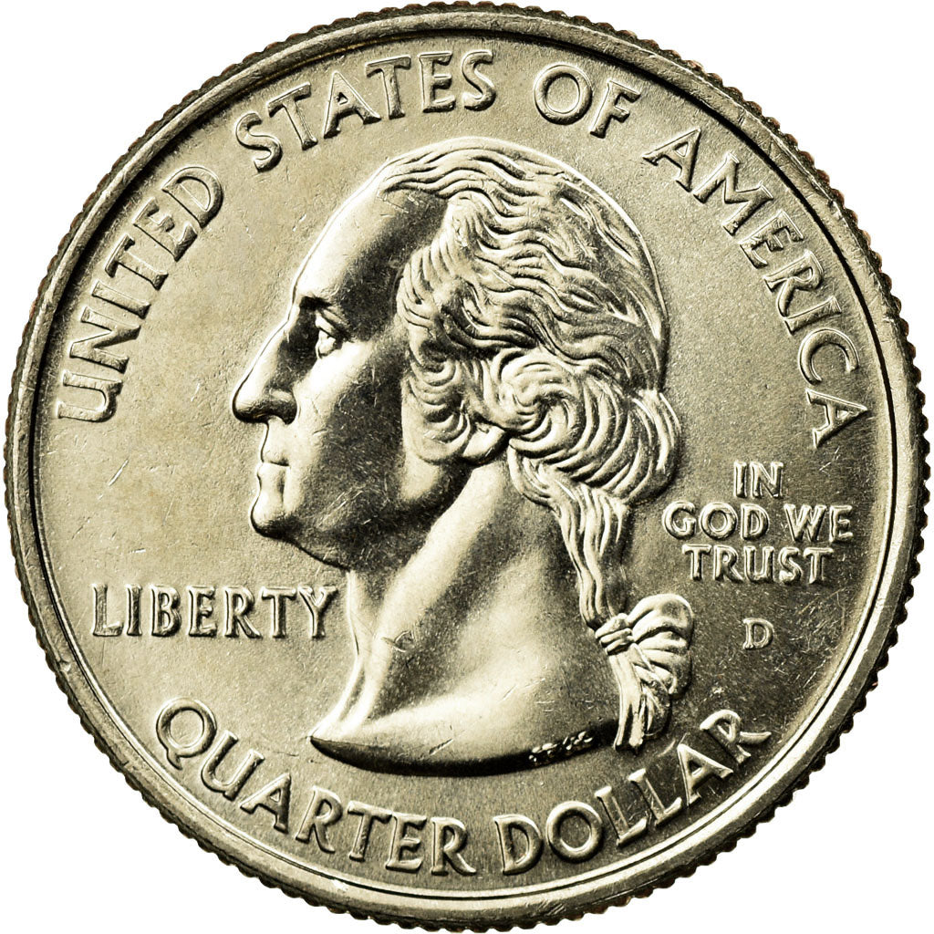 Munten, Verenigde Staten, Quarter, 2008, U.S. Mint, Dahlonega, PR, Copper-Nickel