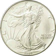 Coin, United States, Dollar, 1995, U.S. Mint, Philadelphia, MS(63), Silver