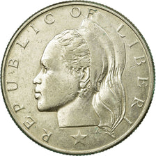 Coin, Liberia, 50 Cents, 1960, EF(40-45), Silver, KM:17