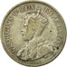 Moneda, Sudáfrica, George V, 2-1/2 Shillings, 1924, BC, Plata, KM:19.1