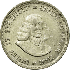 Coin, South Africa, 20 Cents, 1962, EF(40-45), Silver, KM:61