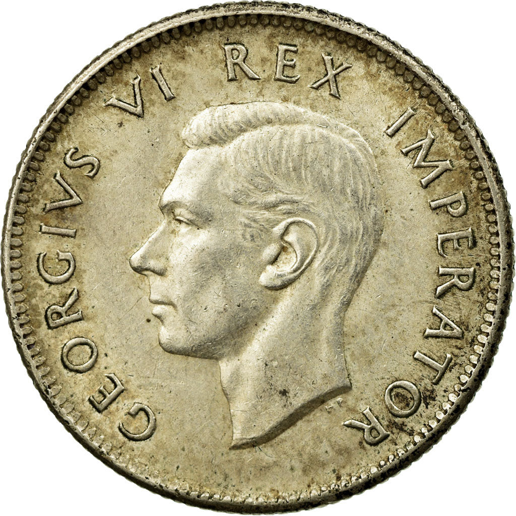 Coin, South Africa, George VI, Shilling, 1938, EF(40-45), Silver, KM:28