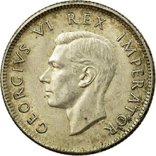Coin, South Africa, George VI, Shilling, 1938, EF(40-45), Silver, KM:28