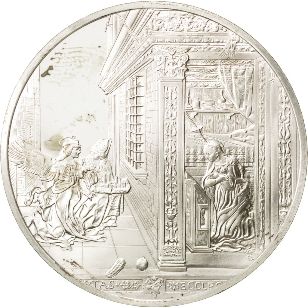 Peintures, L'Annunciazione, Carlo Crivelli, Médaille