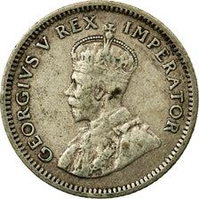 Coin, South Africa, George V, 6 Pence, 1933, VF(30-35), Silver, KM:16.2