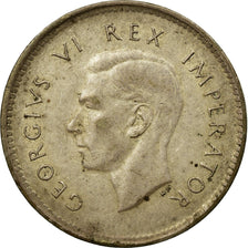 Coin, South Africa, George VI, 3 Pence, 1940, EF(40-45), Silver, KM:26