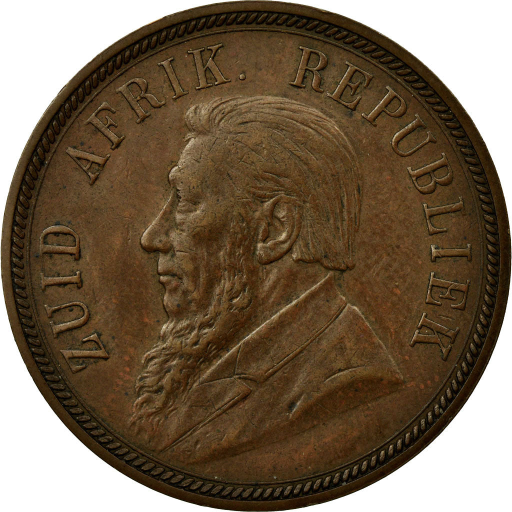 Coin, South Africa, Penny, 1898, EF(40-45), Bronze, KM:2