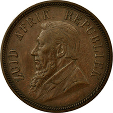 Coin, South Africa, Penny, 1898, EF(40-45), Bronze, KM:2