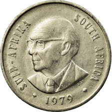 Coin, South Africa, 20 Cents, 1979, EF(40-45), Nickel, KM:102