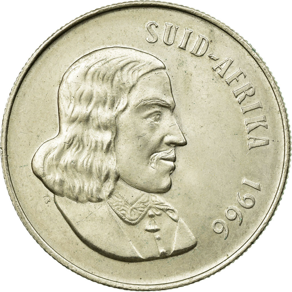 Coin, South Africa, Rand, 1966, EF(40-45), Silver, KM:71.2