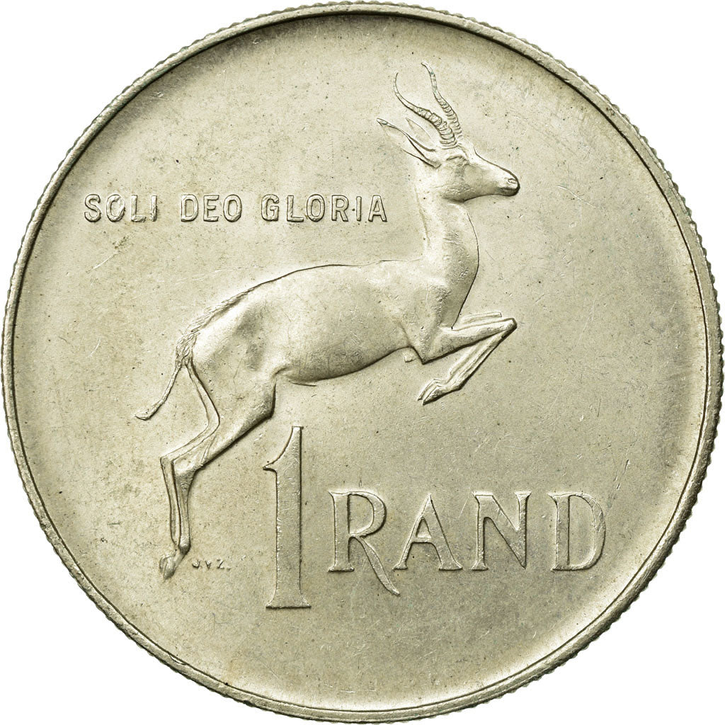 Coin, South Africa, Rand, 1966, EF(40-45), Silver, KM:71.2