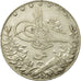 Coin, Egypt, Muhammad V, 10 Qirsh, 1913/AH1327, EF(40-45), Silver, KM:309