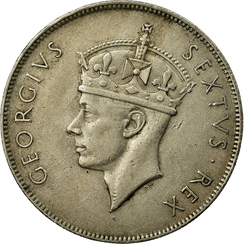 Coin, EAST AFRICA, George VI, Shilling, 1949, EF(40-45), Copper-nickel, KM:31