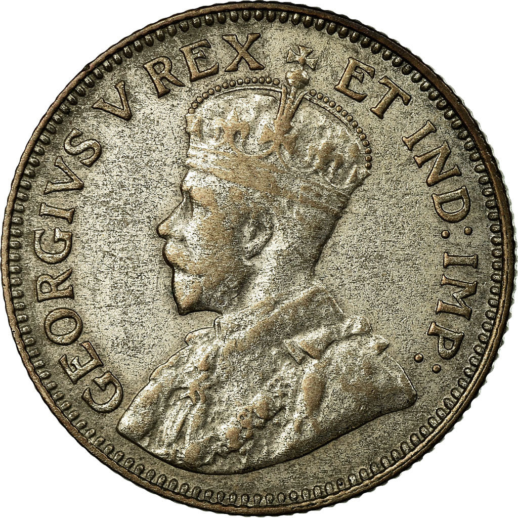 Coin, EAST AFRICA, George V, 50 Cents, 1922, EF(40-45), Silver, KM:20