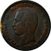 Coin, Greece, George I, 10 Lepta, 1878, VF(20-25), Copper, KM:55