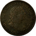 Coin, Ceylon, 1/2 Stiver, 1815, VF(30-35), Copper, KM:80