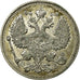 Monnaie, Russie, Nicholas II, 20 Kopeks, 1912, Saint-Petersburg, TTB, Argent