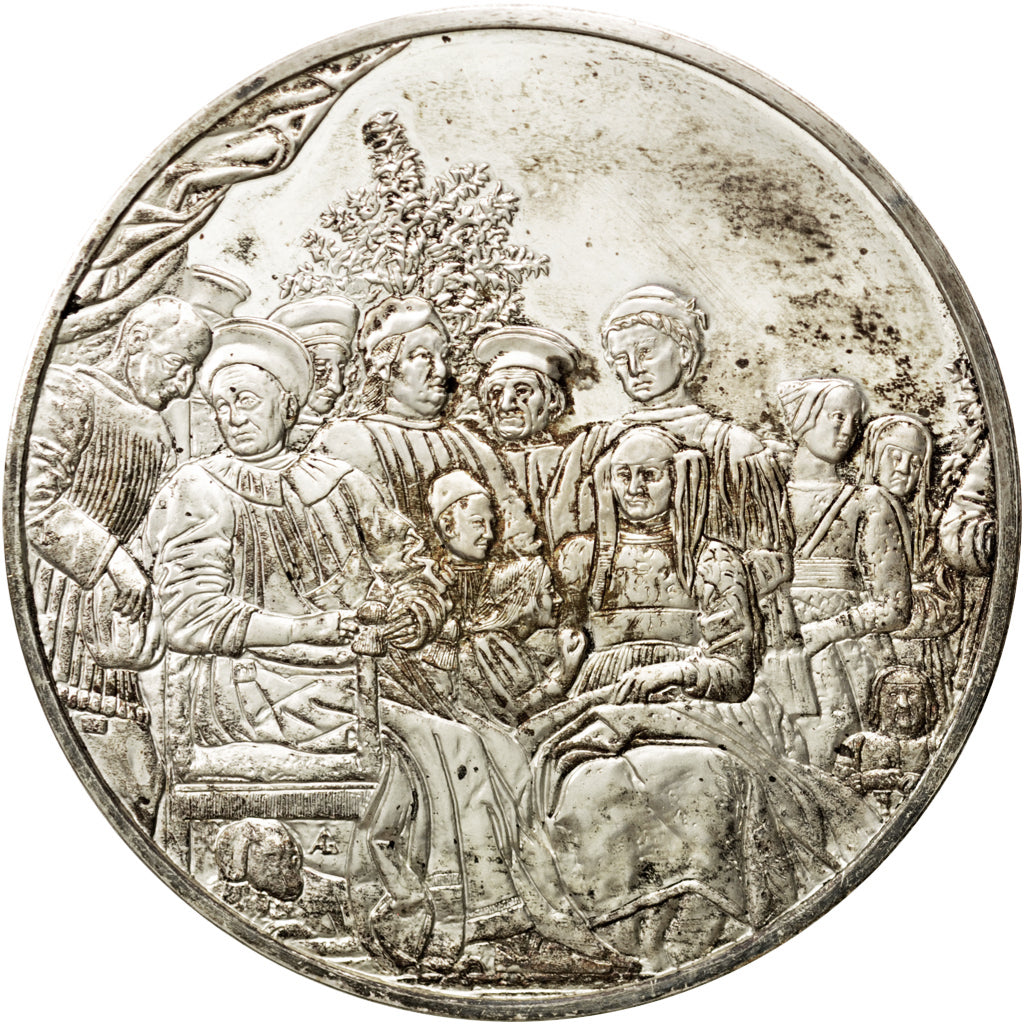 FRANCE, French Fifth Republic, Medal, MS(60-62), Silver, 44, 31.60