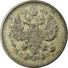 Coin, Russia, Nicholas II, 10 Kopeks, 1912, Saint-Petersburg, EF(40-45), Silver