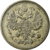 Coin, Russia, Nicholas II, 10 Kopeks, 1912, Saint-Petersburg, EF(40-45), Silver