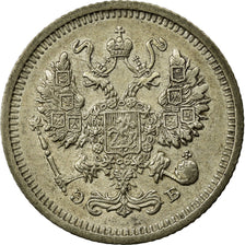 Coin, Russia, Nicholas II, 10 Kopeks, 1910, Saint-Petersburg, EF(40-45), Silver