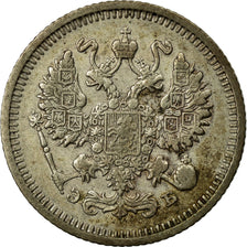 Coin, Russia, Nicholas II, 10 Kopeks, 1911, Saint-Petersburg, EF(40-45), Silver