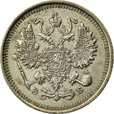 Coin, Russia, Nicholas II, 10 Kopeks, 1909, Saint-Petersburg, EF(40-45), Silver