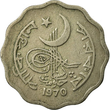Coin, Pakistan, 10 Paisa, 1970, EF(40-45), Copper-nickel, KM:31