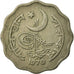 Coin, Pakistan, 10 Paisa, 1970, EF(40-45), Copper-nickel, KM:31