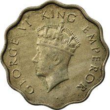 Coin, INDIA-BRITISH, George VI, Anna, 1939, EF(40-45), Copper-nickel, KM:536