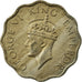 Coin, INDIA-BRITISH, George VI, Anna, 1947, VF(30-35), Copper-nickel, KM:538