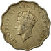 Monnaie, INDIA-BRITISH, George VI, Anna, 1938, TB+, Copper-nickel, KM:536