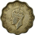 Coin, INDIA-BRITISH, George VI, Anna, 1941, VF(30-35), Copper-nickel, KM:537