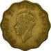 Moeda, ÍNDIA - BRITÂNICA, George VI, Anna, 1942, VF(30-35), Níquel-Latão