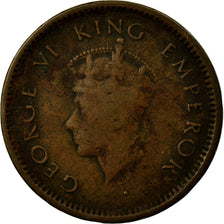Monnaie, INDIA-BRITISH, George VI, 1/12 Anna, 1 Pie, 1939, TB+, Bronze, KM:526