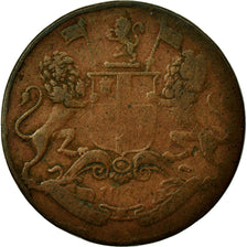 Coin, INDIA-BRITISH, 1/4 Anna, 1835, VF(20-25), Copper, KM:446.1