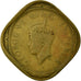 Münze, INDIA-BRITISH, George VI, 2 Annas, 1943, SS, Nickel-brass, KM:541a