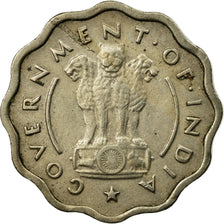 Monnaie, INDIA-REPUBLIC, Anna, 1954, Mumbai, Bombay, TTB, Copper-nickel, KM:3.2
