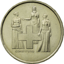 Coin, Switzerland, 5 Francs, 1974, Bern, EF(40-45), Copper-nickel, KM:52