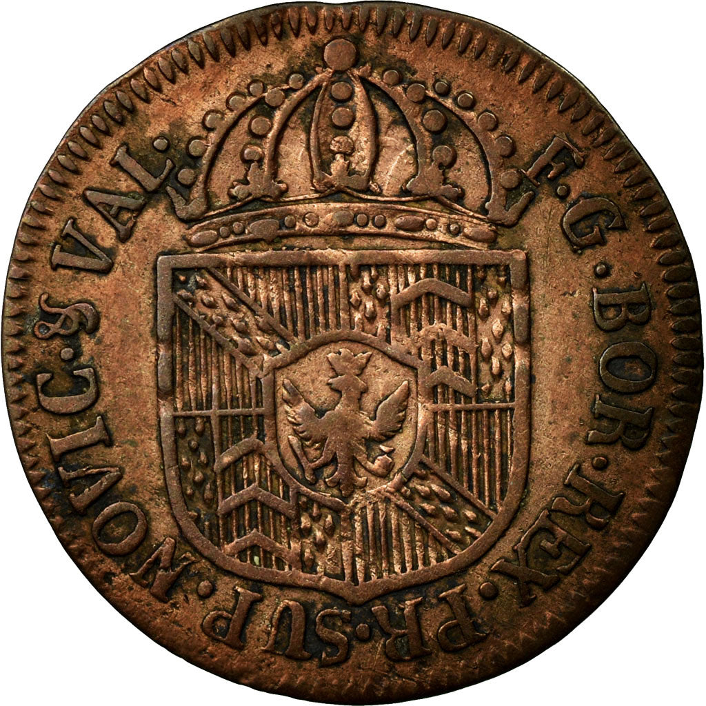 Coin, SWISS CANTONS, NEUCHATEL, Kreuzer, 1791, Neuenburg, EF(40-45), Billon