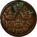Coin, Sweden, Carl XII, 1/6 Ore, S.M., 1708, VF(30-35), Copper, KM:334