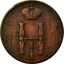 Coin, Russia, Nicholas I, Kopek, 1852, Ekaterinbourg, VF(20-25), Copper
