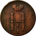 Coin, Russia, Nicholas I, Kopek, 1852, Ekaterinbourg, VF(20-25), Copper