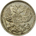 Moneta, Russia, Nicholas II, 20 Kopeks, 1909, Saint-Petersburg, BB, Argento