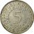 Moneta, GERMANIA - REPUBBLICA FEDERALE, 5 Mark, 1956, Munich, BB, Argento