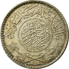Coin, Saudi Arabia, UNITED KINGDOMS, 1/2 Riyal, 1935/AH1354, EF(40-45), Silver