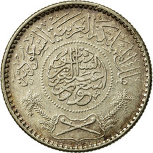 Coin, Saudi Arabia, UNITED KINGDOMS, 1/4 Riyal, AH 1374/1954, EF(40-45), Silver