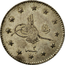 Coin, Turkey, Muhammad V, Kurush, 1910/AH1327, Qustantiniyah, VF(30-35), Silver