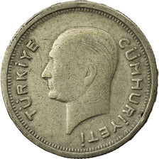 Moneta, Turchia, 25 Kurus, 1936, BB, Argento, KM:864