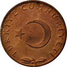 Coin, Turkey, 5 Kurus, 1960, EF(40-45), Bronze, KM:890.1